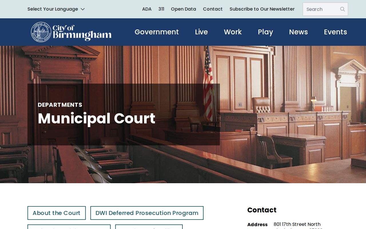 Alabama municipal warrant records: city court jurisdiction and warrant information